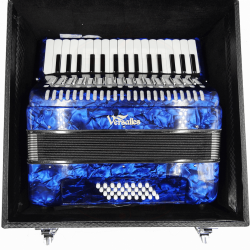 Acordeon Versalles 32 Teclas 32 Bajos Azul 1306-1