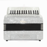 Acordeon Versalles 32 Teclas 32 Bajos Blanco 1306-1