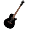 Guitarra Electroacústica Ibanez AEG5012-BKH 12Cuerdas Color Negro