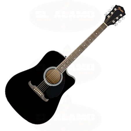 Guitarra Fender FA-125CE Dreadnought Black WN 0972713506